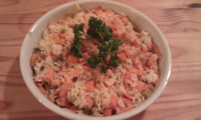 sweet potato pilaf