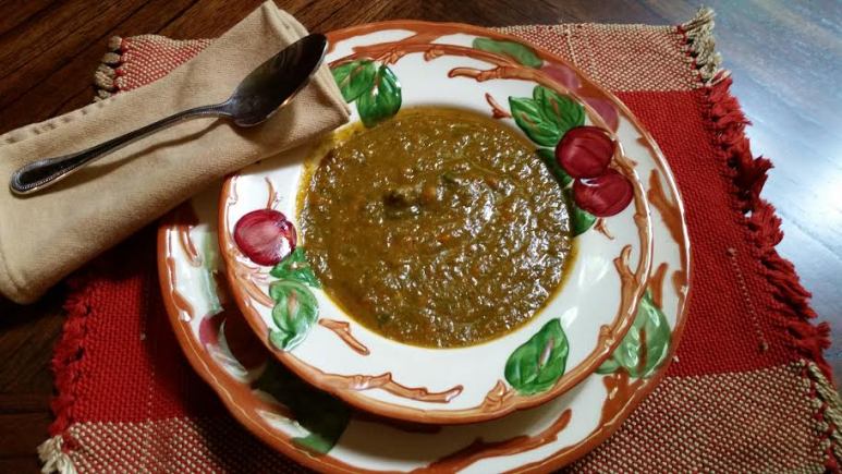 spicy north african pumpkin soup