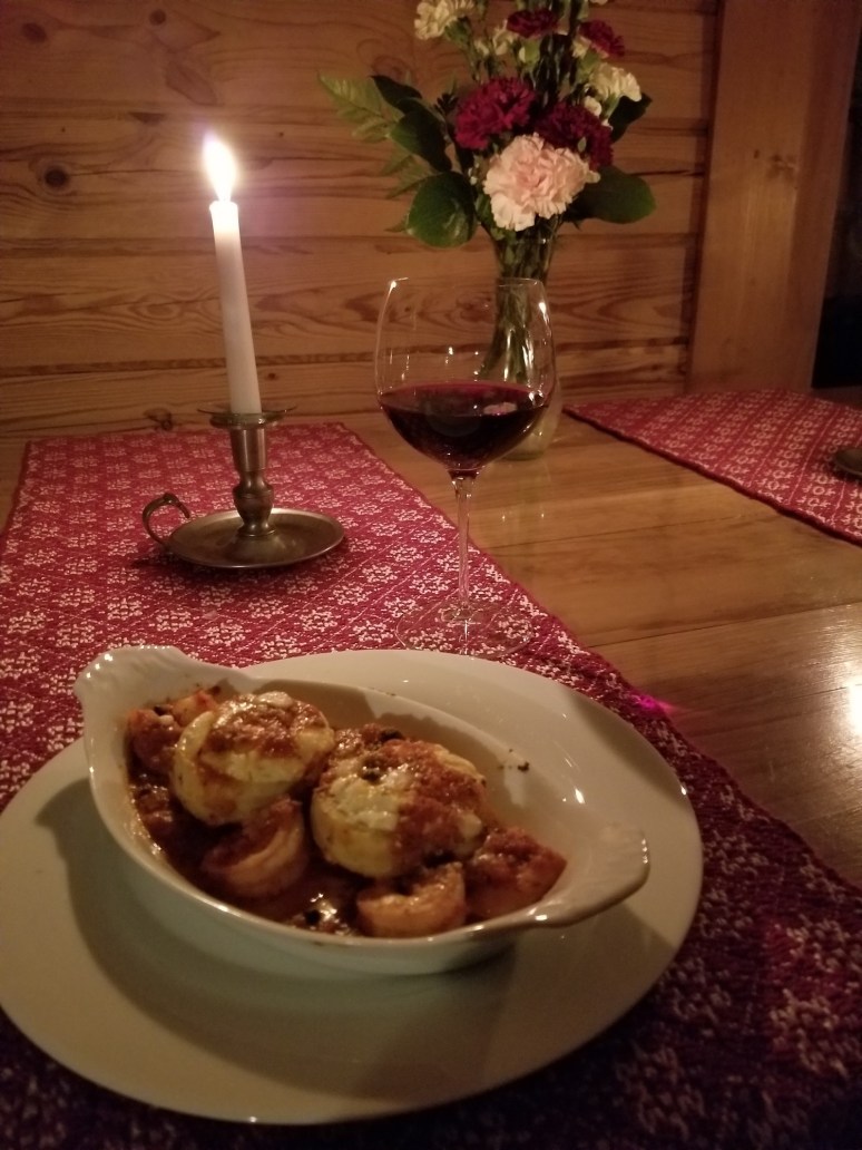 stuffed artichoke bottoms