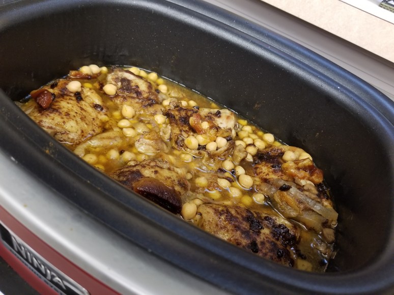 chicken apricot chickpea stew