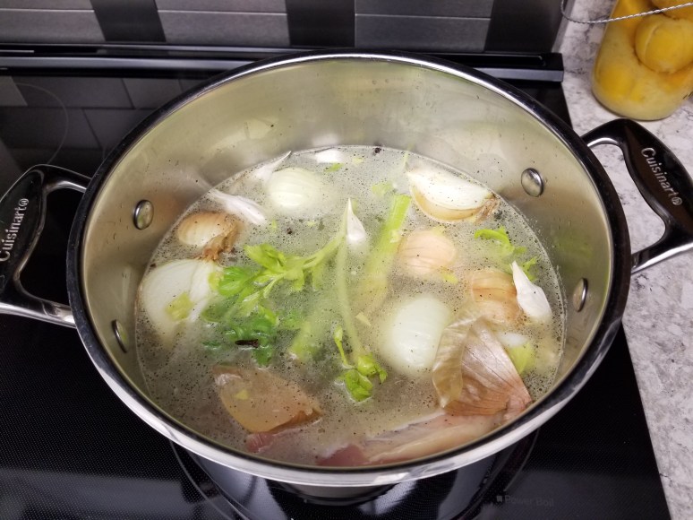 rich chicken stock