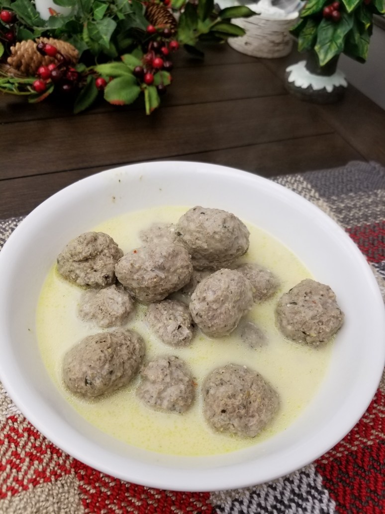 Lamb Meatballs Lemon Sauce1