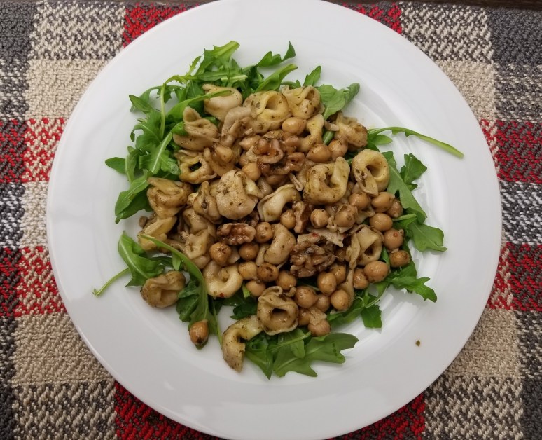 Tortelinni in walnut pesto sauce