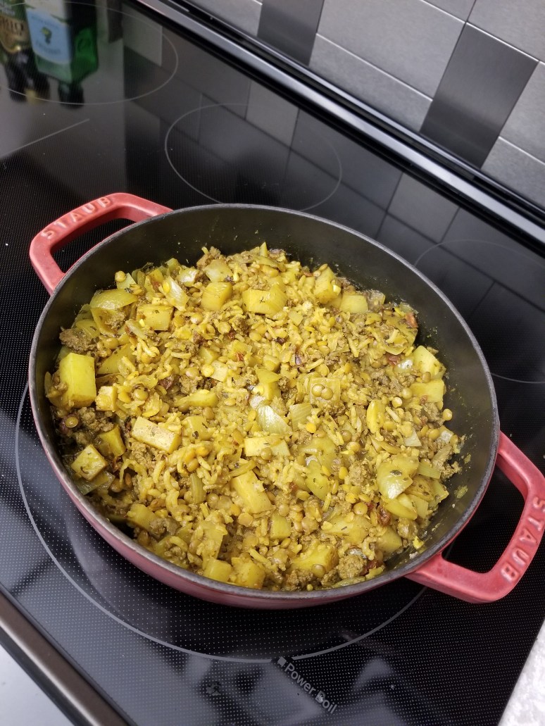 lentil rice sausage curry3