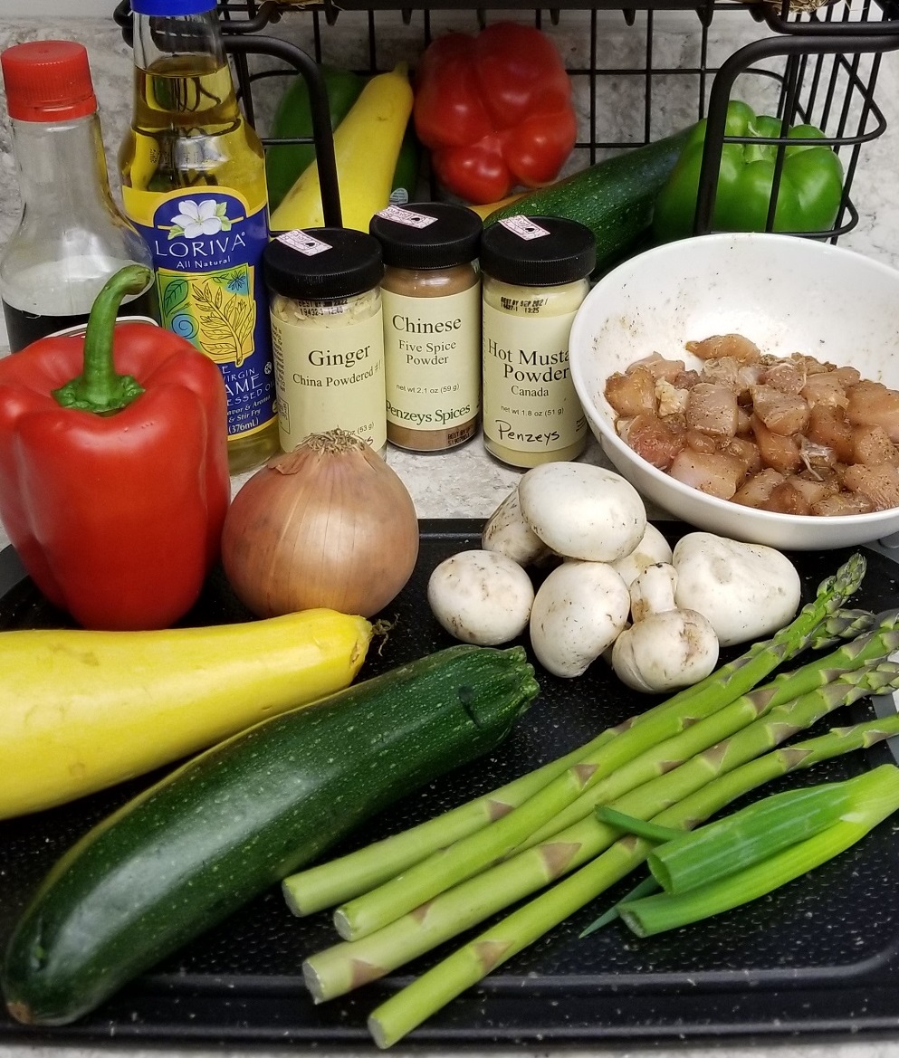 stir fried chicken with vegetables8