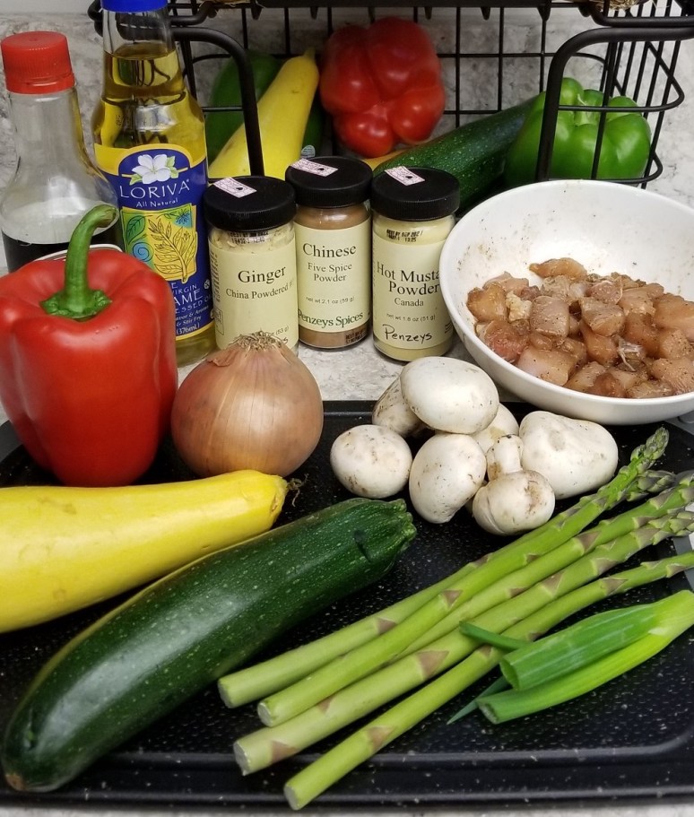 stir fried chicken with vegetables8