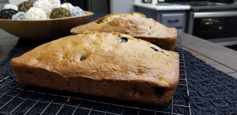 blueberry banana bread