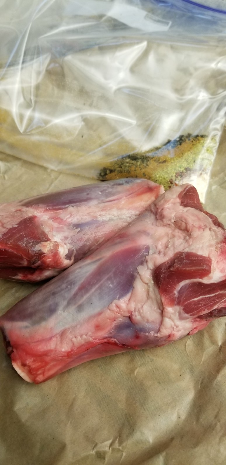 Braised Lamb Shanks Moroccan Spice